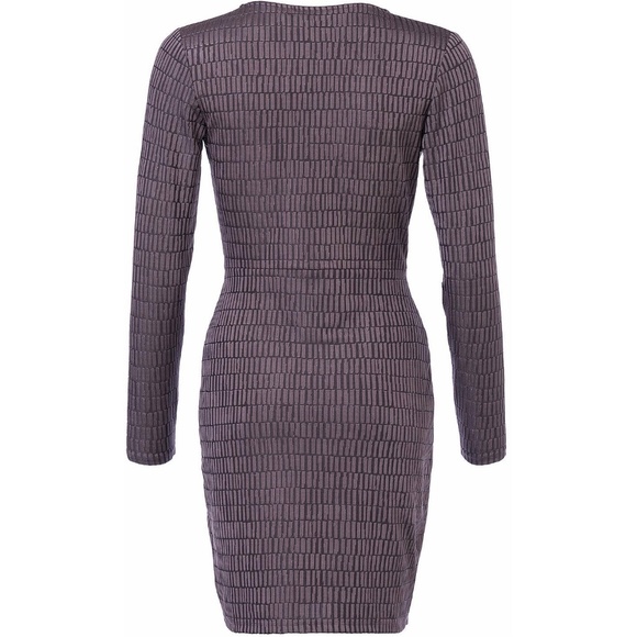 French Connection Jacquard Wrap Dress 💜 - Picture 5 of 8